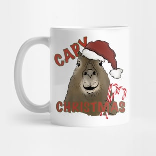 Capy Christmas Mug